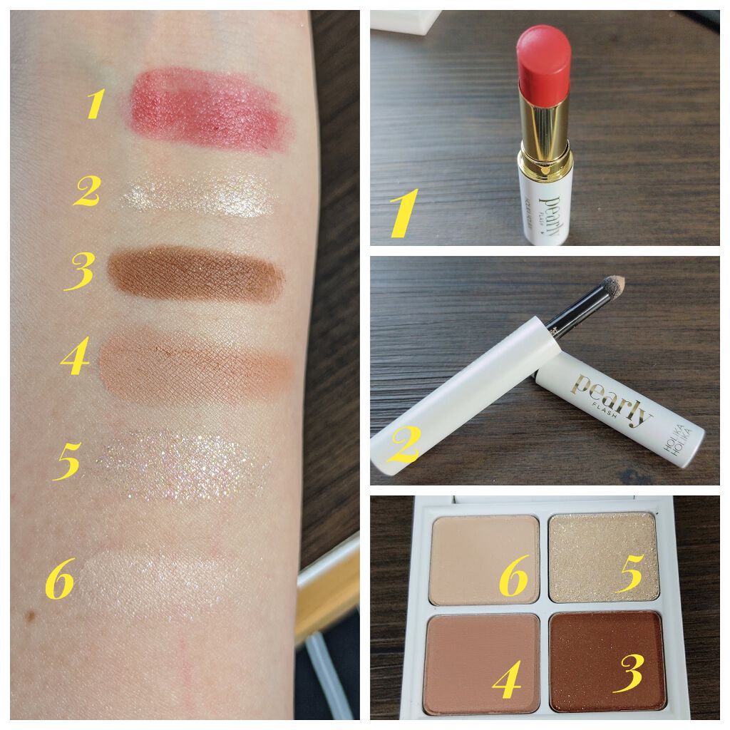 TERRAZZO Shadow palette/HOLIKA HOLIKA/アイシャドウパレットを使ったクチコミ（2枚目）