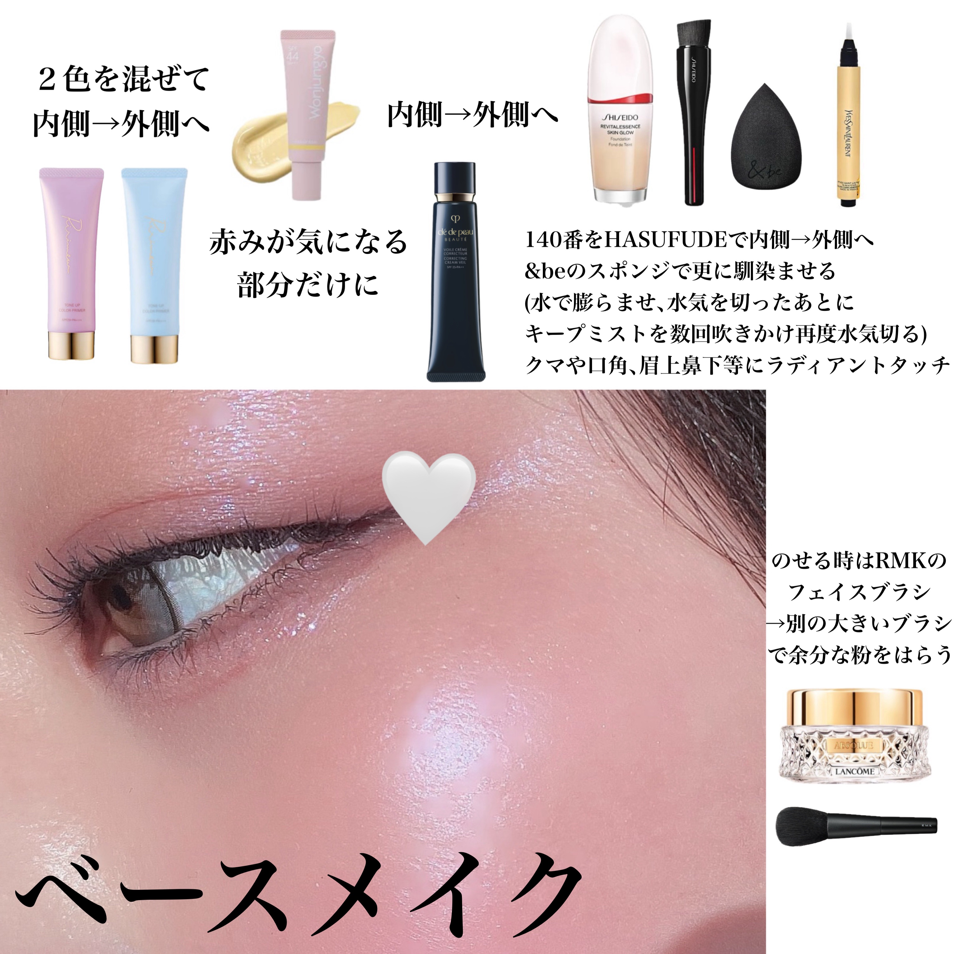 トーンアップカラープライマー /Ririmew/化粧下地を使ったクチコミ（2枚目）