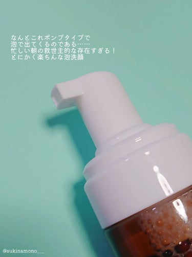 グリーンティーモイスチャーバブルフォーム/ラウンドアラウンド/泡洗顔を使ったクチコミ（3枚目）