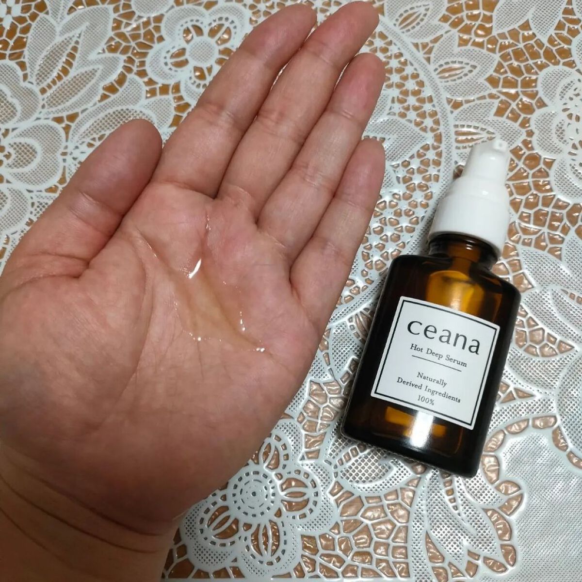CEANA ホットディープセラム/キレイ・デ・ラボ/美容液を使ったクチコミ（2枚目）