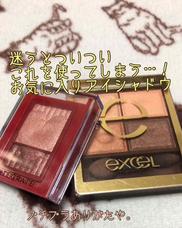 スキニーリッチシャドウ/excel/アイシャドウパレットを使ったクチコミ（1枚目）