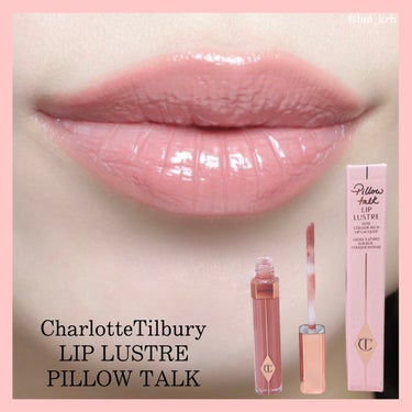 💄 CharlotteTilbury
LIP LUSTRE  PILLOW TALK

鏡で何度も見たくなる可愛いさ❤️
ヌメーッピターッと密着するテクスチャーでとってもしっとり✨
アイシャドウもですが