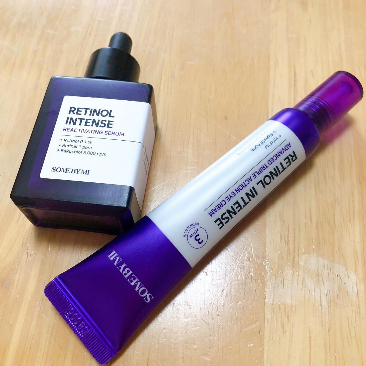 レチノールインテンシブ アドバンスドトリプルアクションアイクリーム/SOME BY MI/アイケア・アイクリームを使ったクチコミ(2枚目)