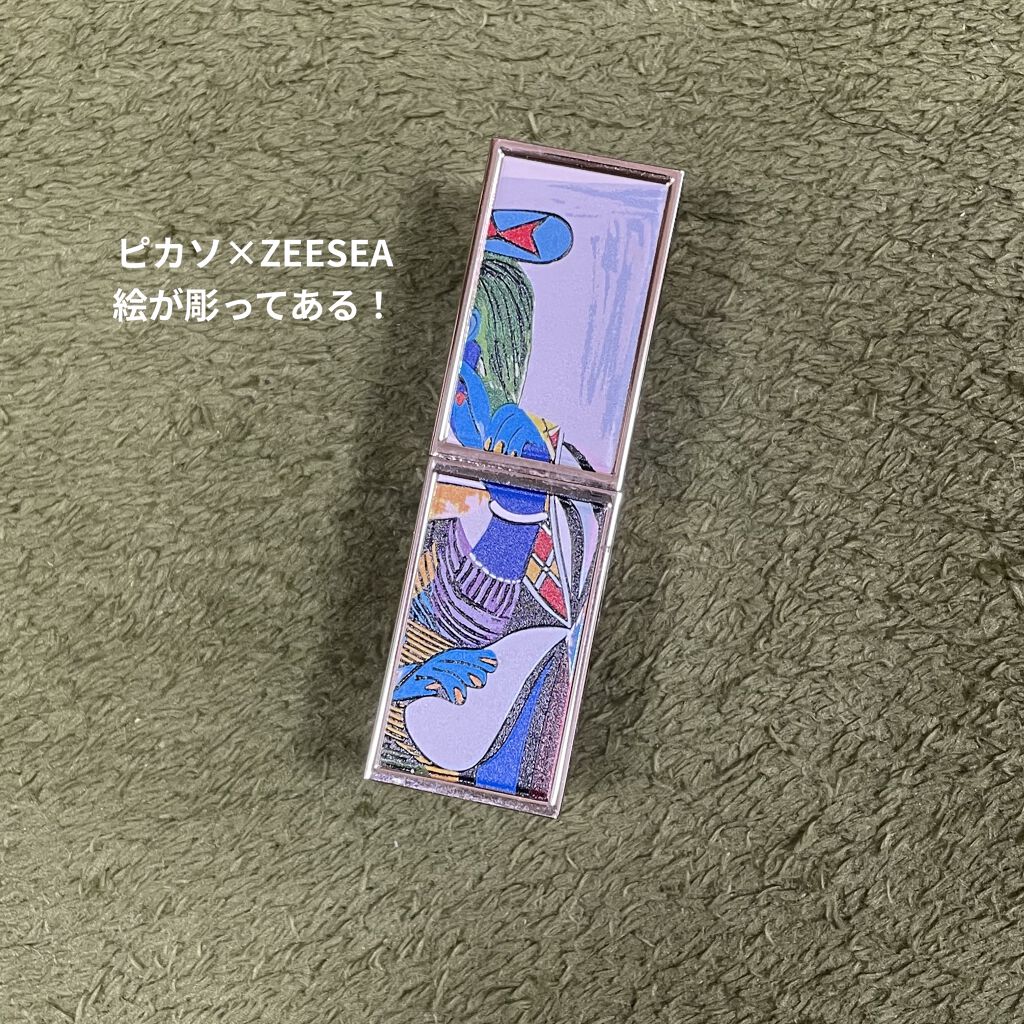 ピカソベルベットマットリップスティック/ZEESEA/口紅を使ったクチコミ（2枚目）