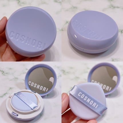 パンテノールバリアクッション/COSNORI/クッションファンデーションを使ったクチコミ(2枚目)