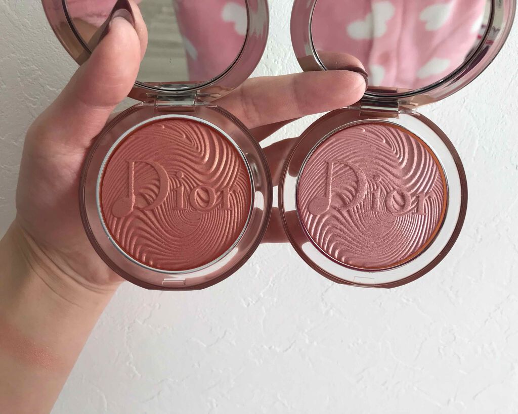 ディオールスキン ミネラル ヌード ルミナイザー パウダー<グロウ バイブス>/Dior/プレストパウダーを使ったクチコミ(2枚目)