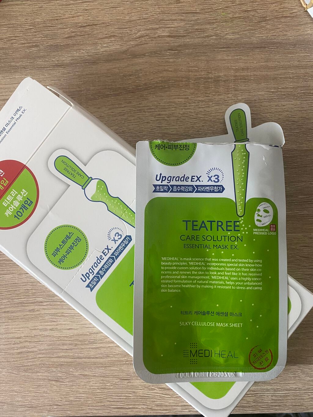 ティーツリーケア ソリューション エッセンシャルマスクEX/MEDIHEAL/シートマスク・パックを使ったクチコミ(1枚目)