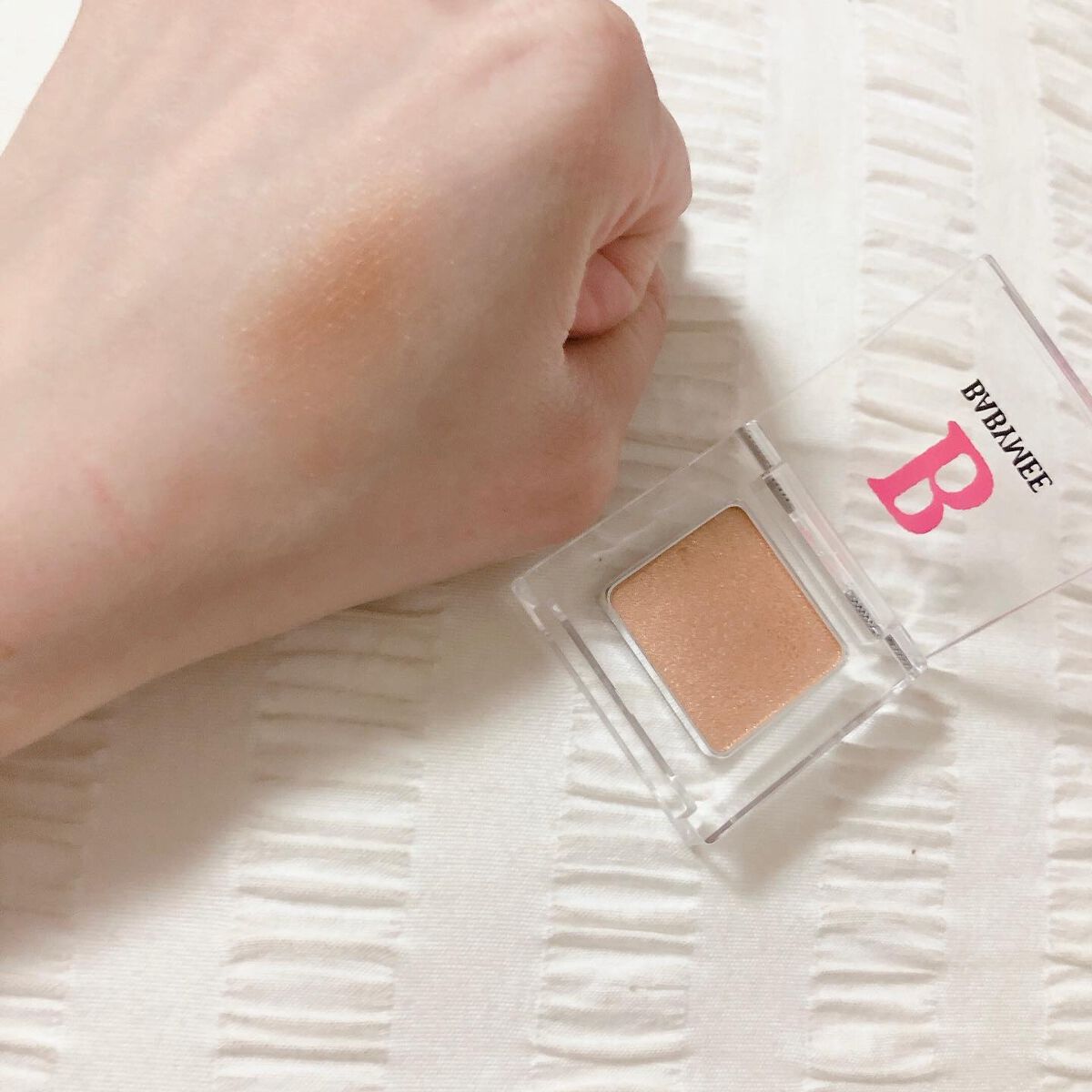 ニュアンスカラー シャドウ/BABYMEE/単色アイシャドウを使ったクチコミ（3枚目）