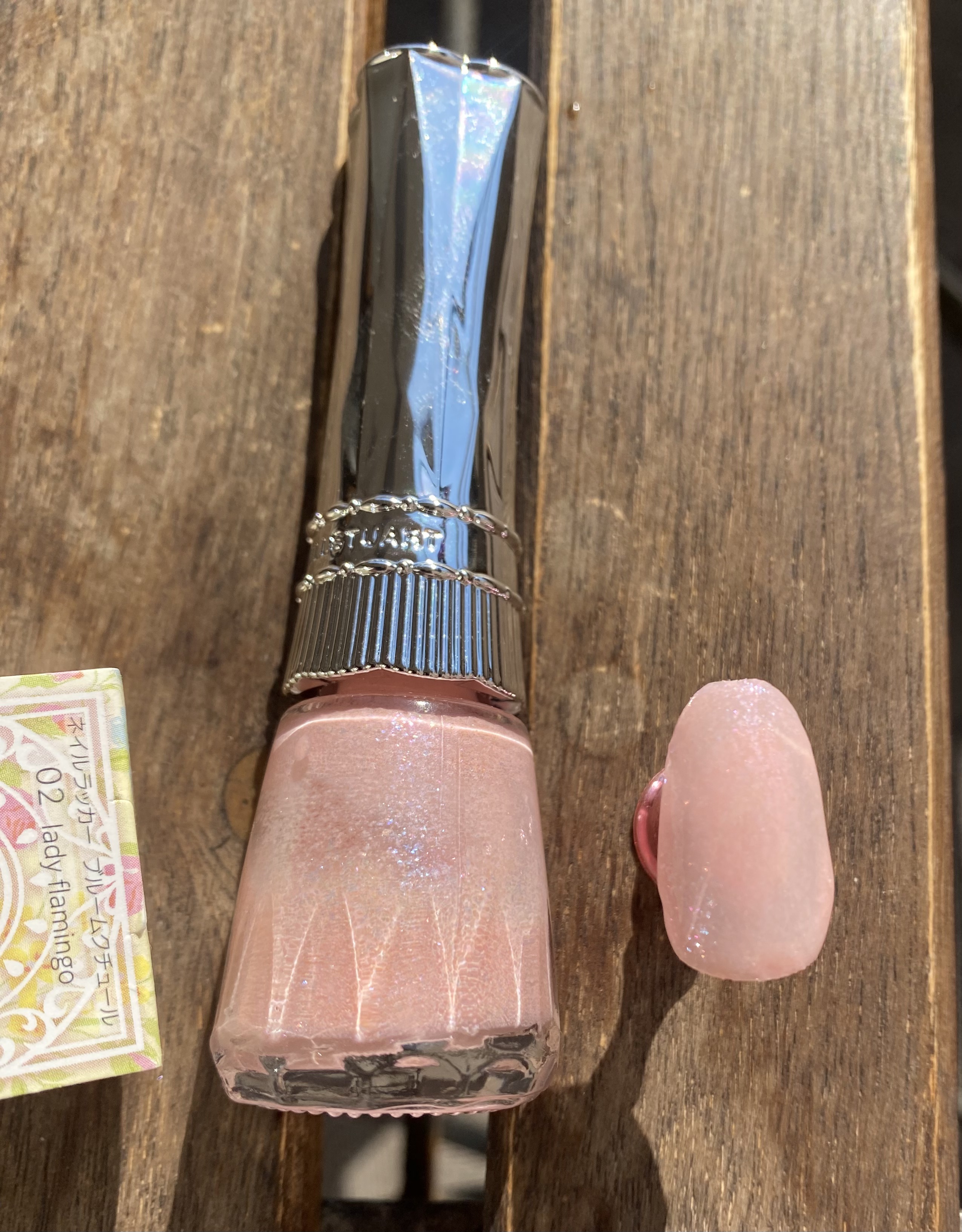 ネイルラッカー ブルームクチュール/JILL STUART/マニキュアを使ったクチコミ（3枚目）