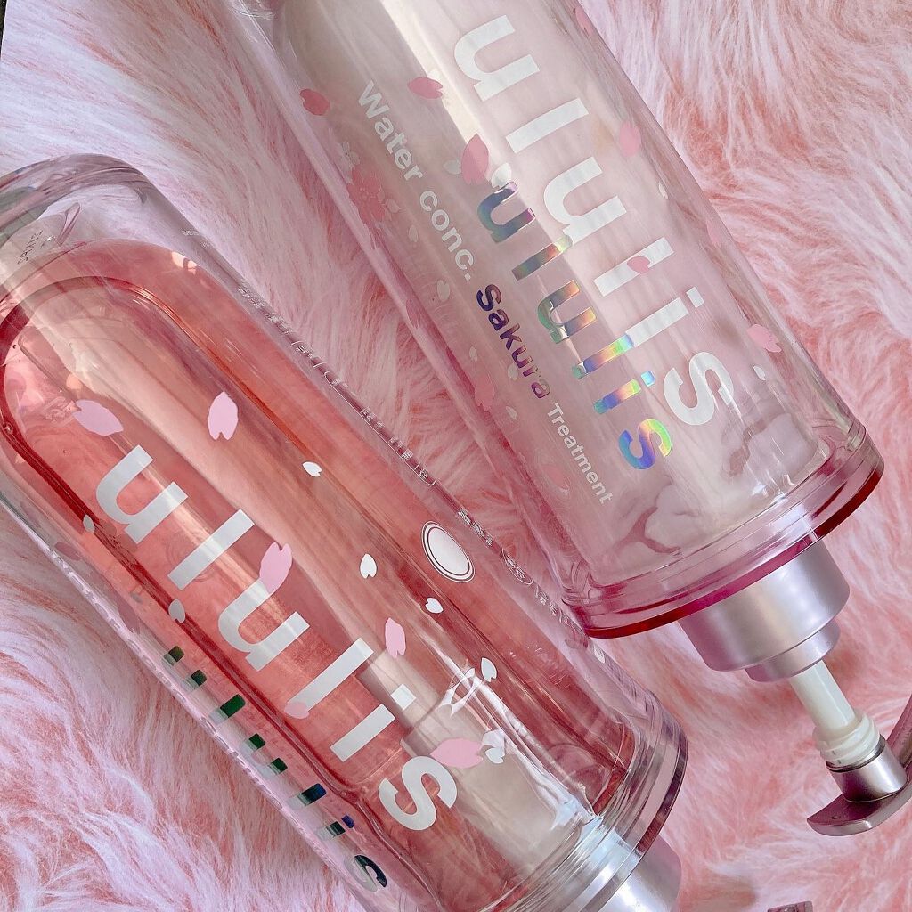 ウォーターコンク モイスト シャンプー（桜ver.)/ヘアトリートメント(桜ver.)/ululis/市販シャンプーを使ったクチコミ（2枚目）