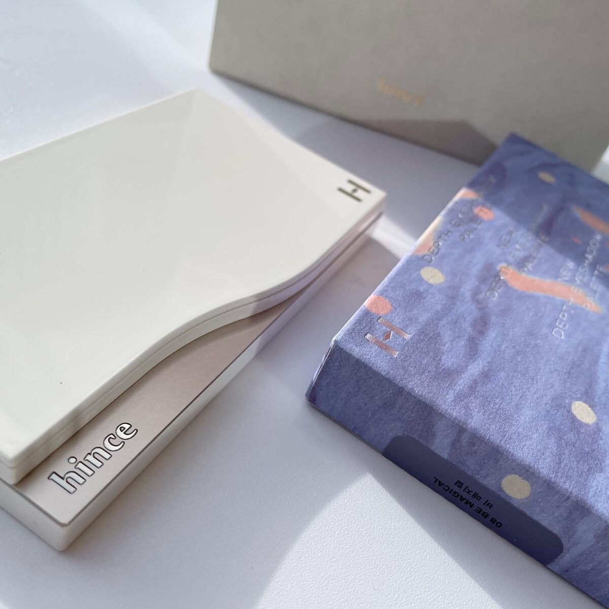 ニューデップスアイシャドウパレット/hince/アイシャドウパレットを使ったクチコミ(3枚目)