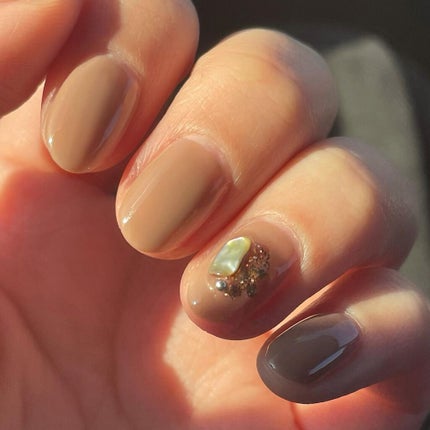 ジェルネイル(ライト対応)/セリア/ジェルネイルを使ったクチコミ(2枚目)