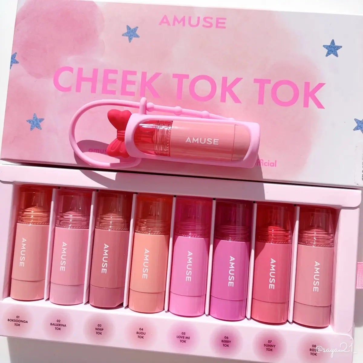 チークトクトク/AMUSE/リキッドチークを使ったクチコミ(1枚目)