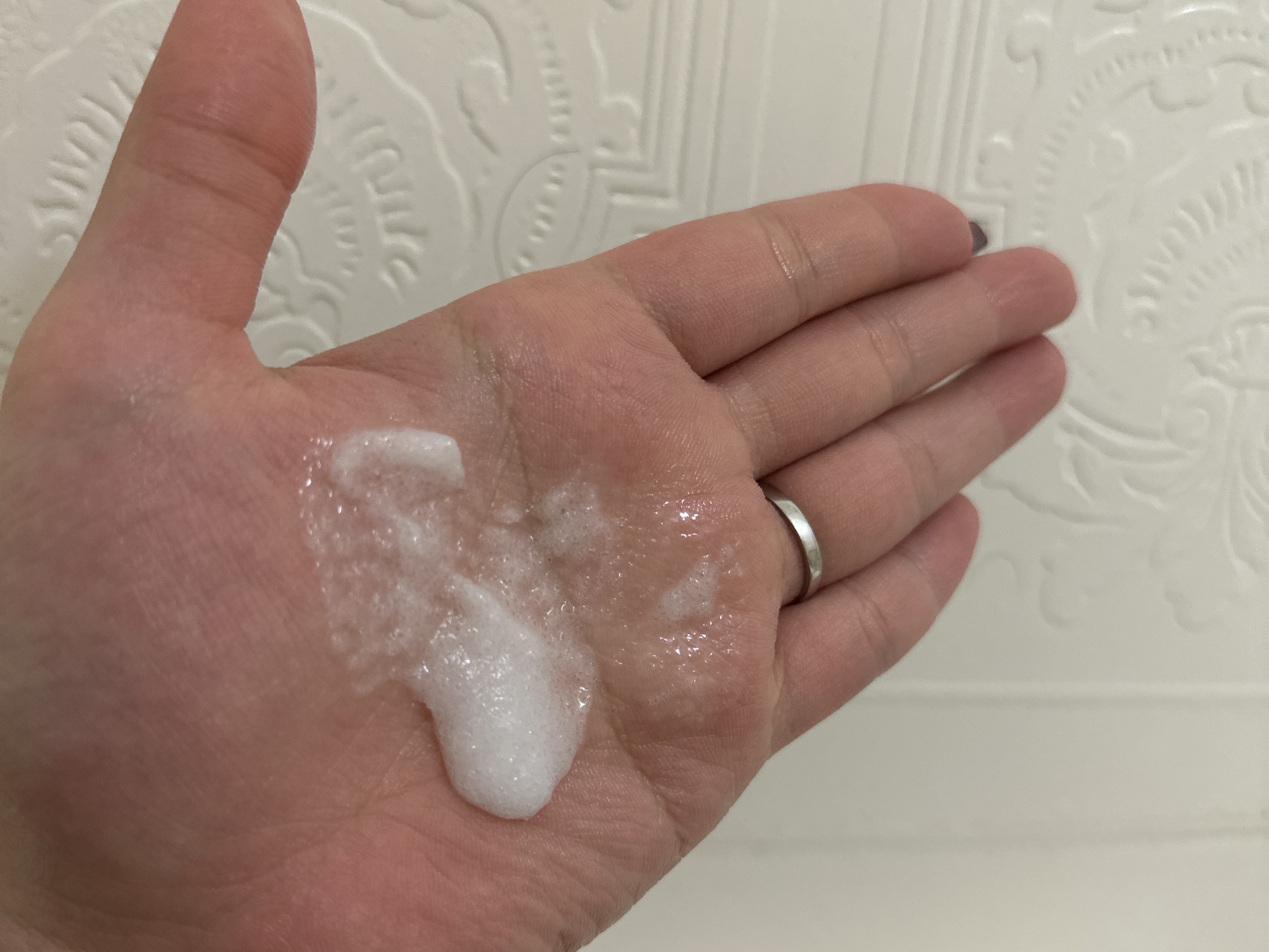 ヘッドスクラブ リラクシング(ラベンダー) 90g/SABON/ヘッドスクラブを使ったクチコミ（2枚目）