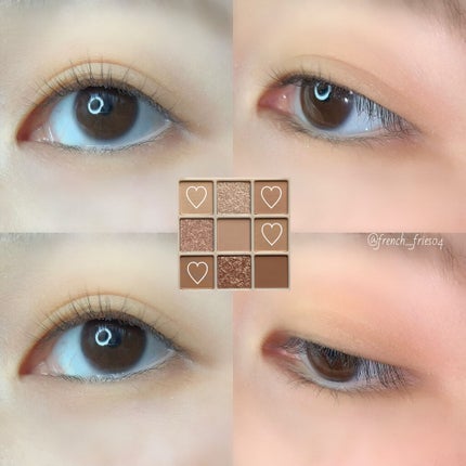 シャドウパレット/dasique/アイシャドウパレットを使ったクチコミ(6枚目)