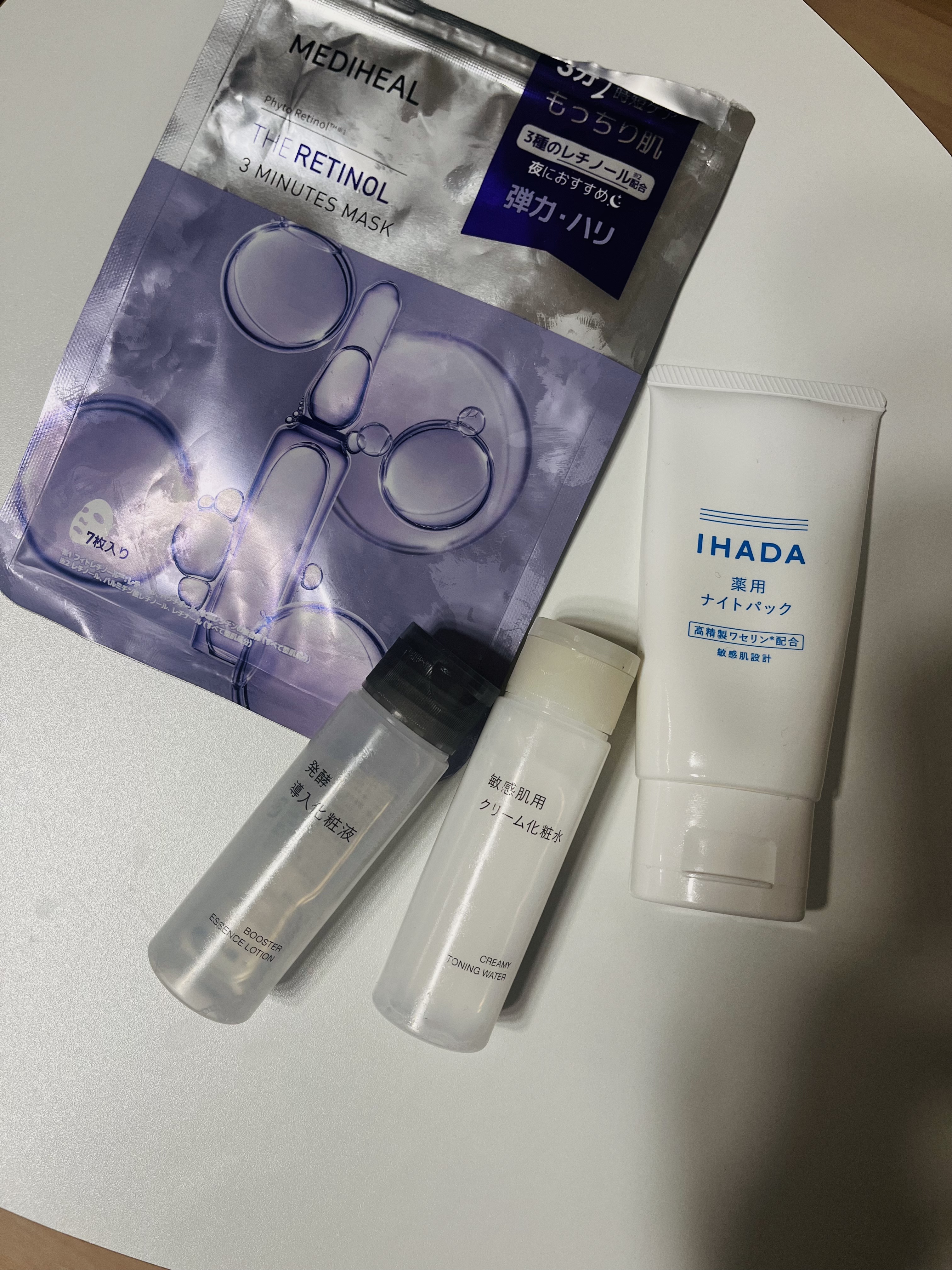 THE レチノール 3ミニッツマスク/MEDIHEAL/シートマスク・パックを使ったクチコミ（1枚目）
