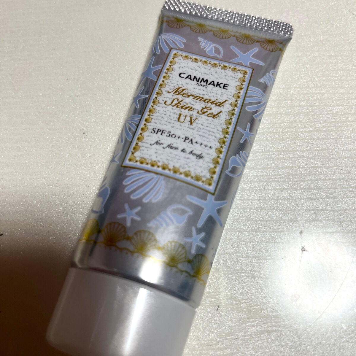 マーメイドスキンジェルUV/キャンメイク/日焼け止めジェルを使ったクチコミ(1枚目)