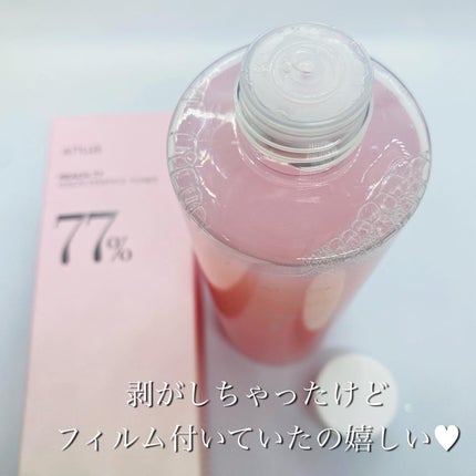 桃77%ナイアシンエッセンストナー 250ml/Anua/化粧水を使ったクチコミ(3枚目)