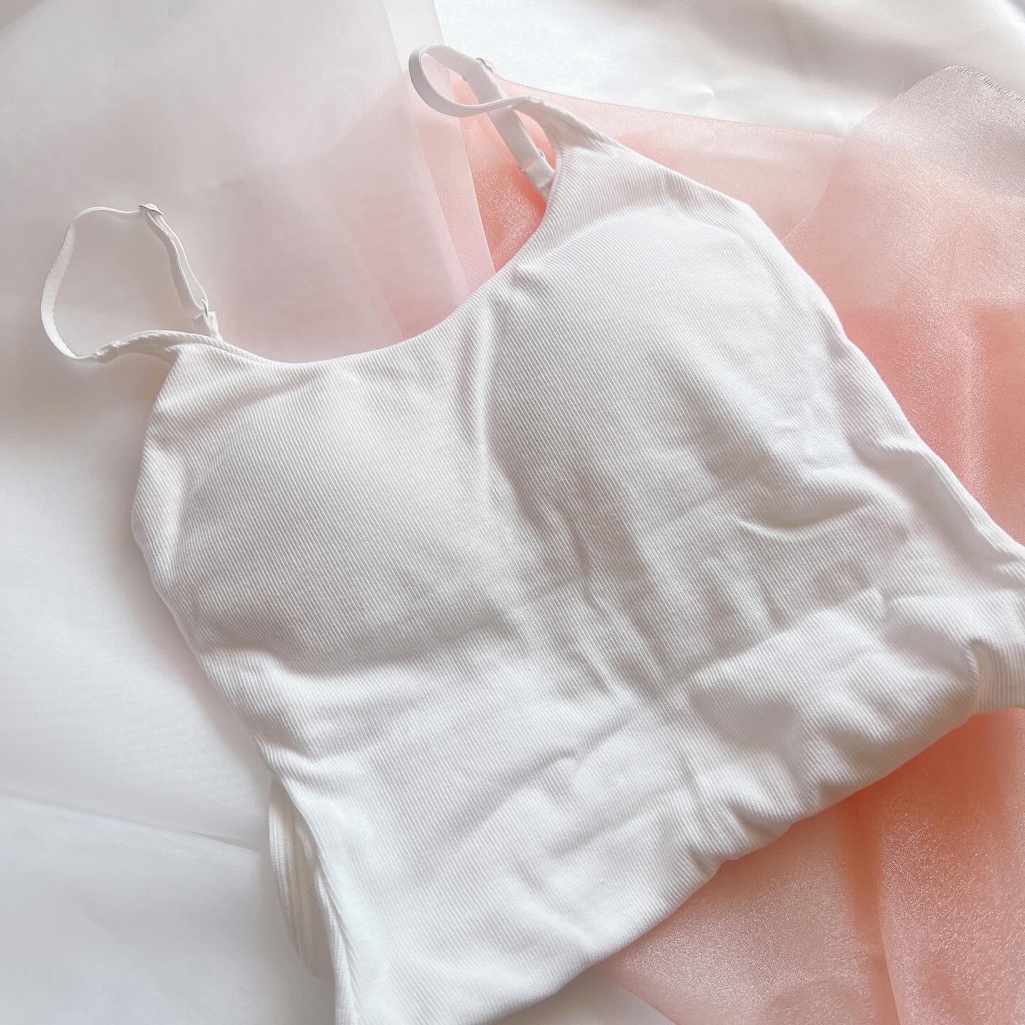 スタイルブラ キャミソールリブUバック/BAMBI WATER/ボディグッズを使ったクチコミ（2枚目）