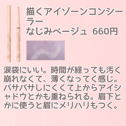 超細芯アイブロウ/CEZANNE/アイブロウペンシルを使ったクチコミ(2枚目)