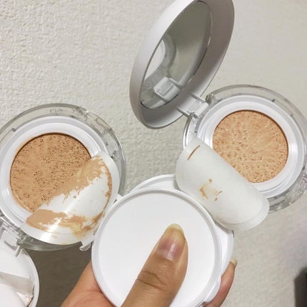 カバーラスティングフィックスクッション/VAVI MELLO/クッションファンデーションを使ったクチコミ(5枚目)