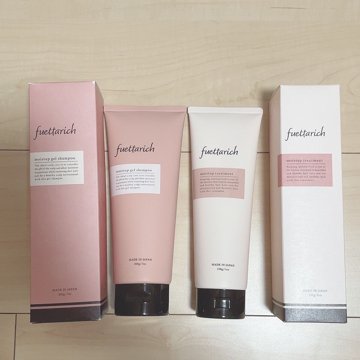 モイストアップ ジェル シャンプー/トリートメント/fuettarich (フエッタリッチ)/サロンシャンプーを使ったクチコミ（2枚目）