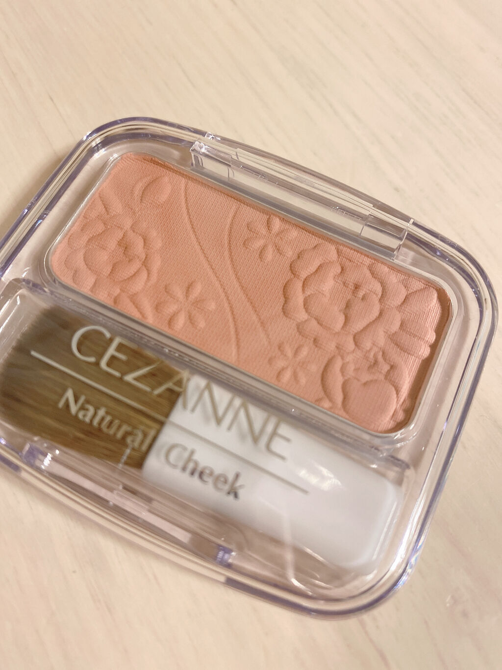 ナチュラル チークN/CEZANNE/パウダーチークを使ったクチコミ（1枚目）