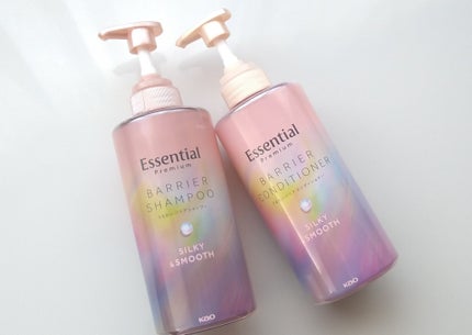 エッセンシャルプレミアム バリアシャンプー・コンディショナー シルキー&スムース/エッセンシャル/市販シャンプーを使ったクチコミ(5枚目)