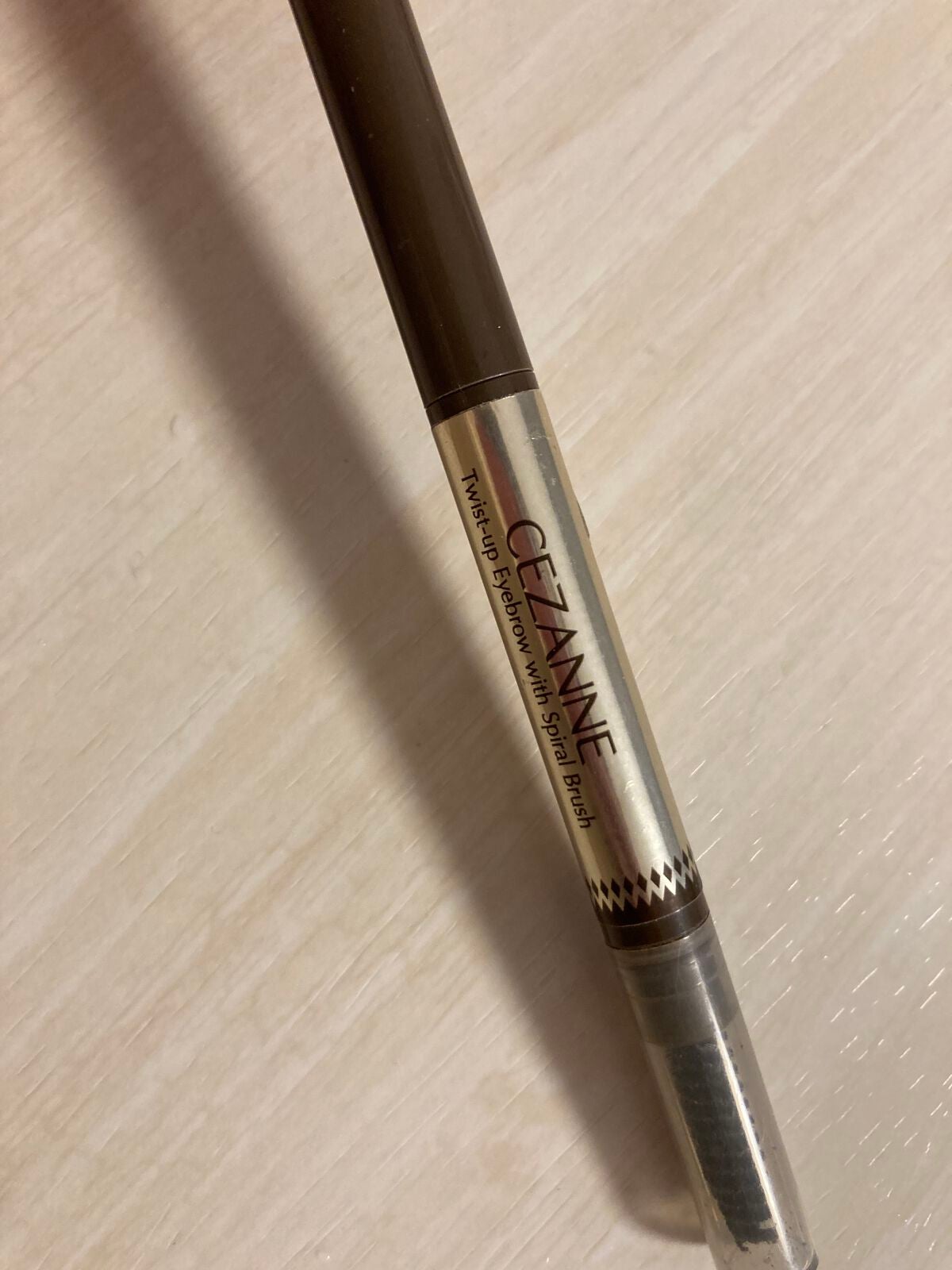 ブラシ付きアイブロウ繰り出し/CEZANNE/アイブロウペンシルを使ったクチコミ(1枚目)