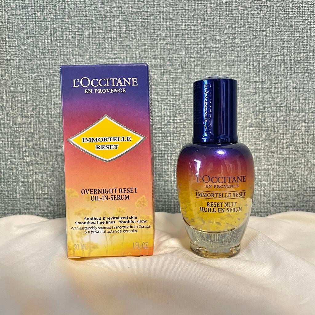 ã€ã¢ãŒãã« ãªãŒããŒãã€ããªã»ããã»ã©ã /L'OCCITANE/çŸå®¹æ¶²ã䜿ã£ãã¯ãã³ãïŒ1æç®ïŒ