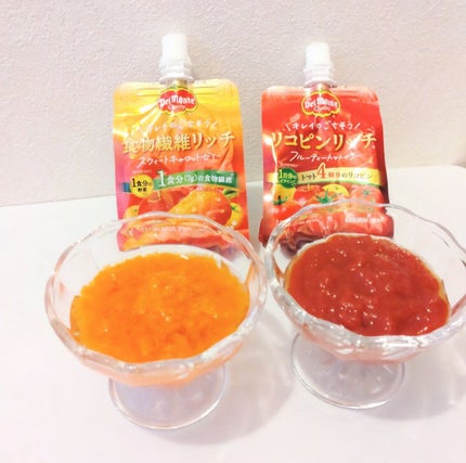 リコピンリッチフルーティトマトゼリー/デルモンテ/ゼリー飲料を使ったクチコミ(6枚目)