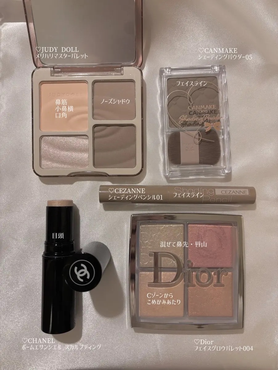 JUDYDOLL メリハリマスターパレット/JUDYDOLL/パウダーハイライトを使ったクチコミ（1枚目）