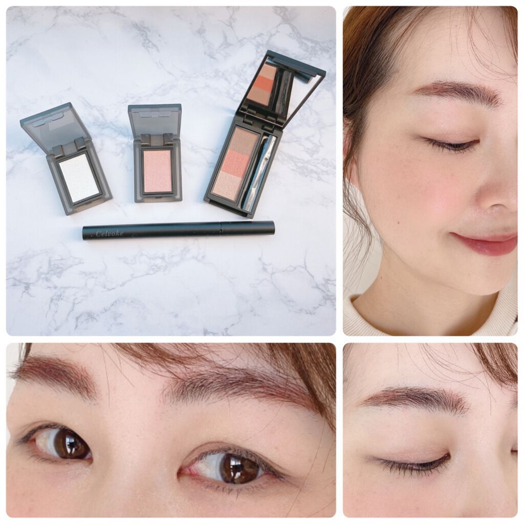 セルヴォーク ヴォランタリー アイズ 34 スキニーピンク/Celvoke/単色アイシャドウを使ったクチコミ（3枚目）