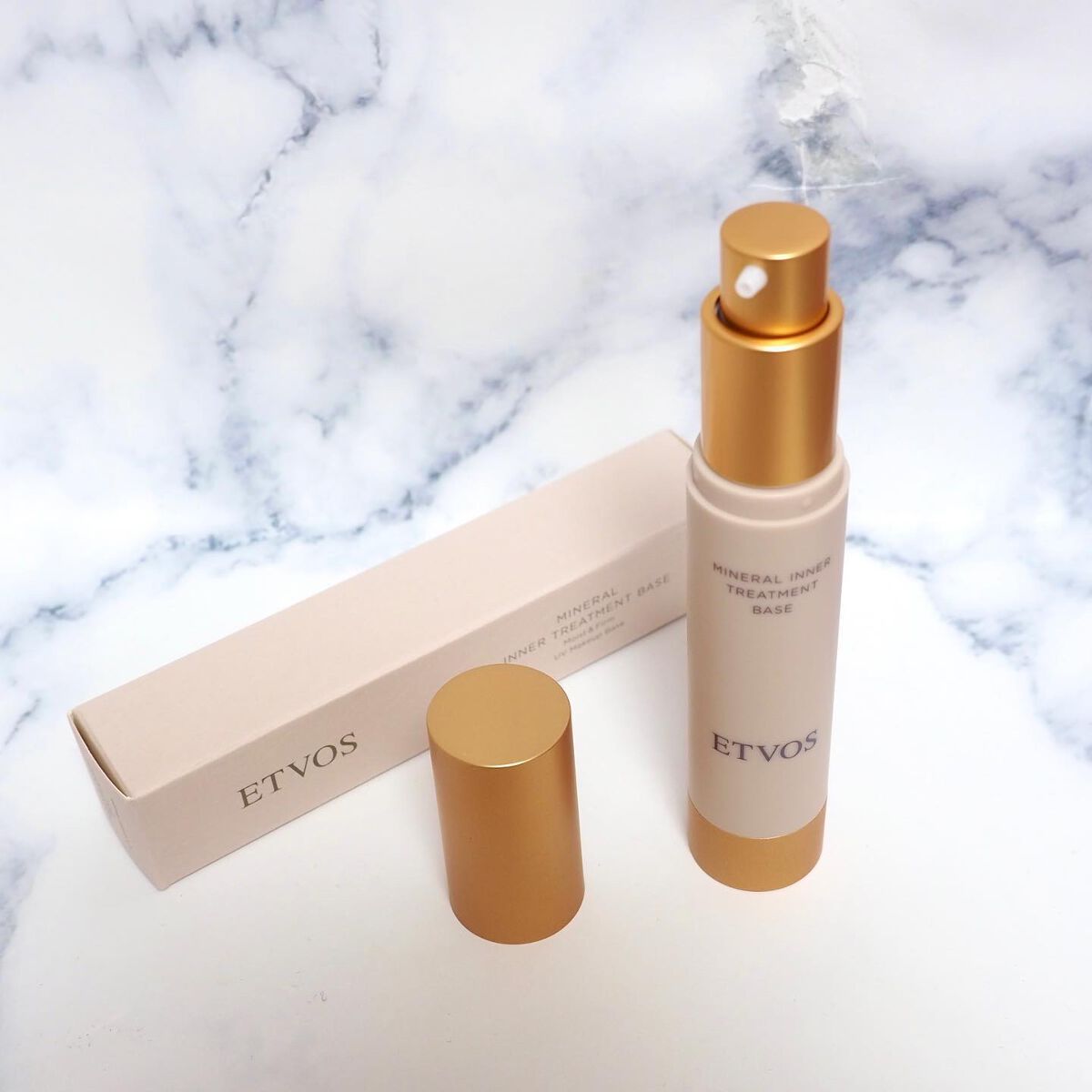 ミネラルインナートリートメントベース/エトヴォス/化粧下地を使ったクチコミ(2枚目)