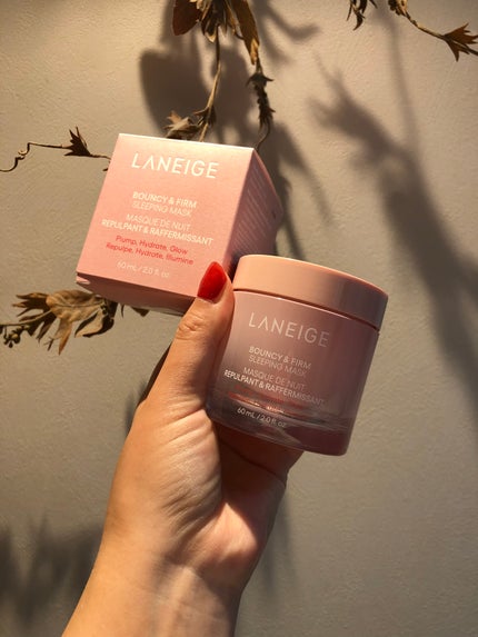 バウンシースリーピングマスク/LANEIGE/フェイスクリームを使ったクチコミ(1枚目)