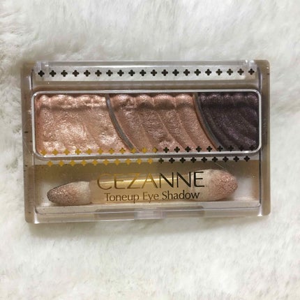 トーンアップアイシャドウ/CEZANNE/アイシャドウパレットを使ったクチコミ(1枚目)