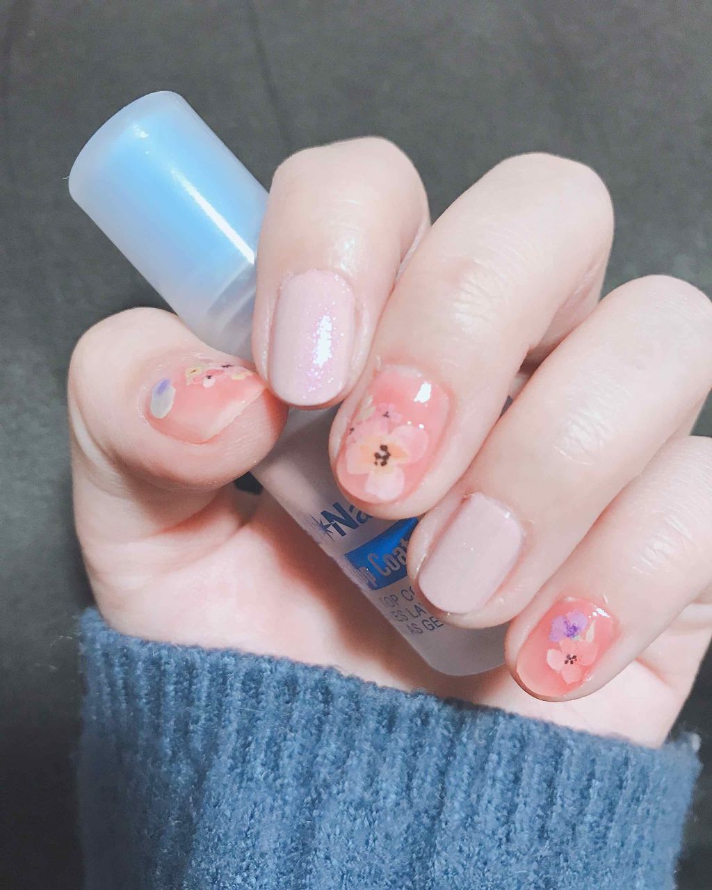 しずくネイルシール/キャンドゥ/ネイルシールを使ったクチコミ（1枚目）