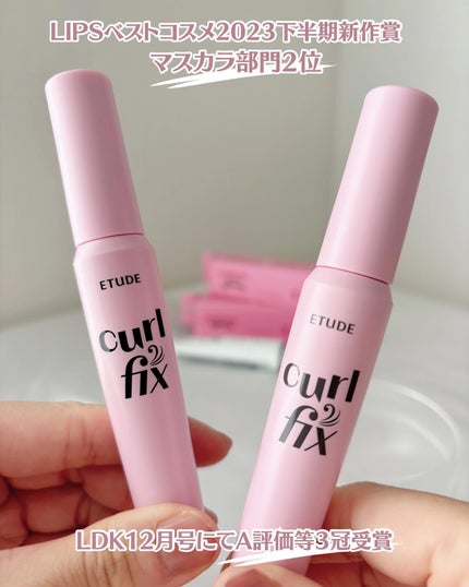 カールフィックスマスカラ/ETUDE/マスカラを使ったクチコミ(2枚目)