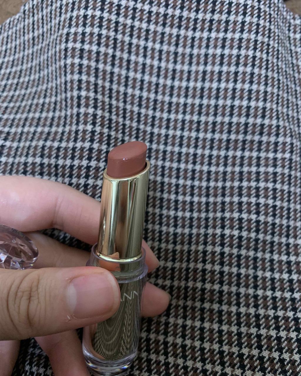 ラスティンググロスリップ/CEZANNE/口紅を使ったクチコミ（3枚目）