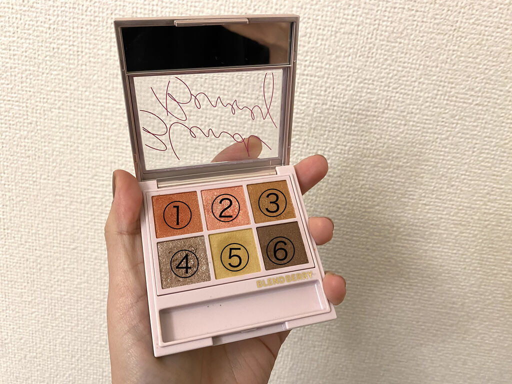 オーラクリエイション/BLEND BERRY/アイシャドウパレットを使ったクチコミ（2枚目）