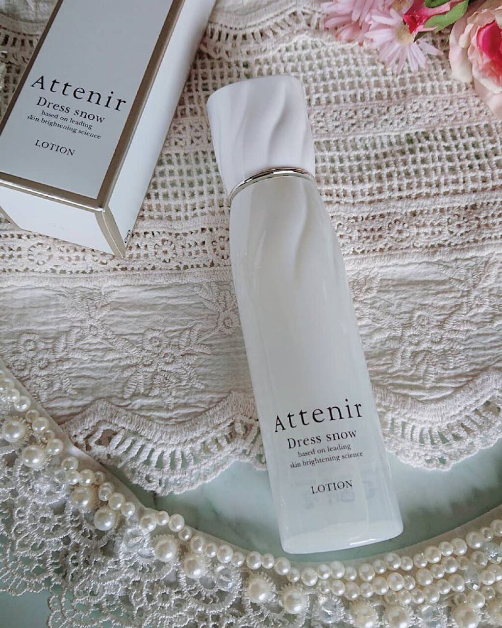 ドレススノー ローション【医薬部外品】 /アテニア/化粧水を使ったクチコミ（1枚目）