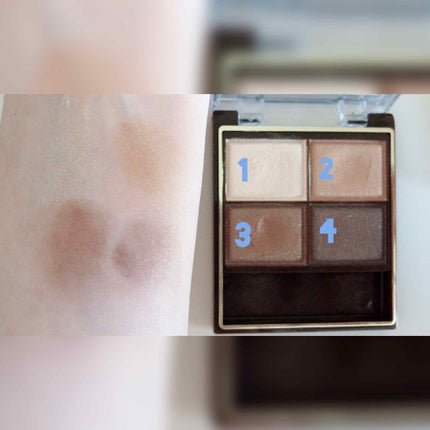 スキニーリッチシャドウ/excel/アイシャドウパレットを使ったクチコミ(1枚目)