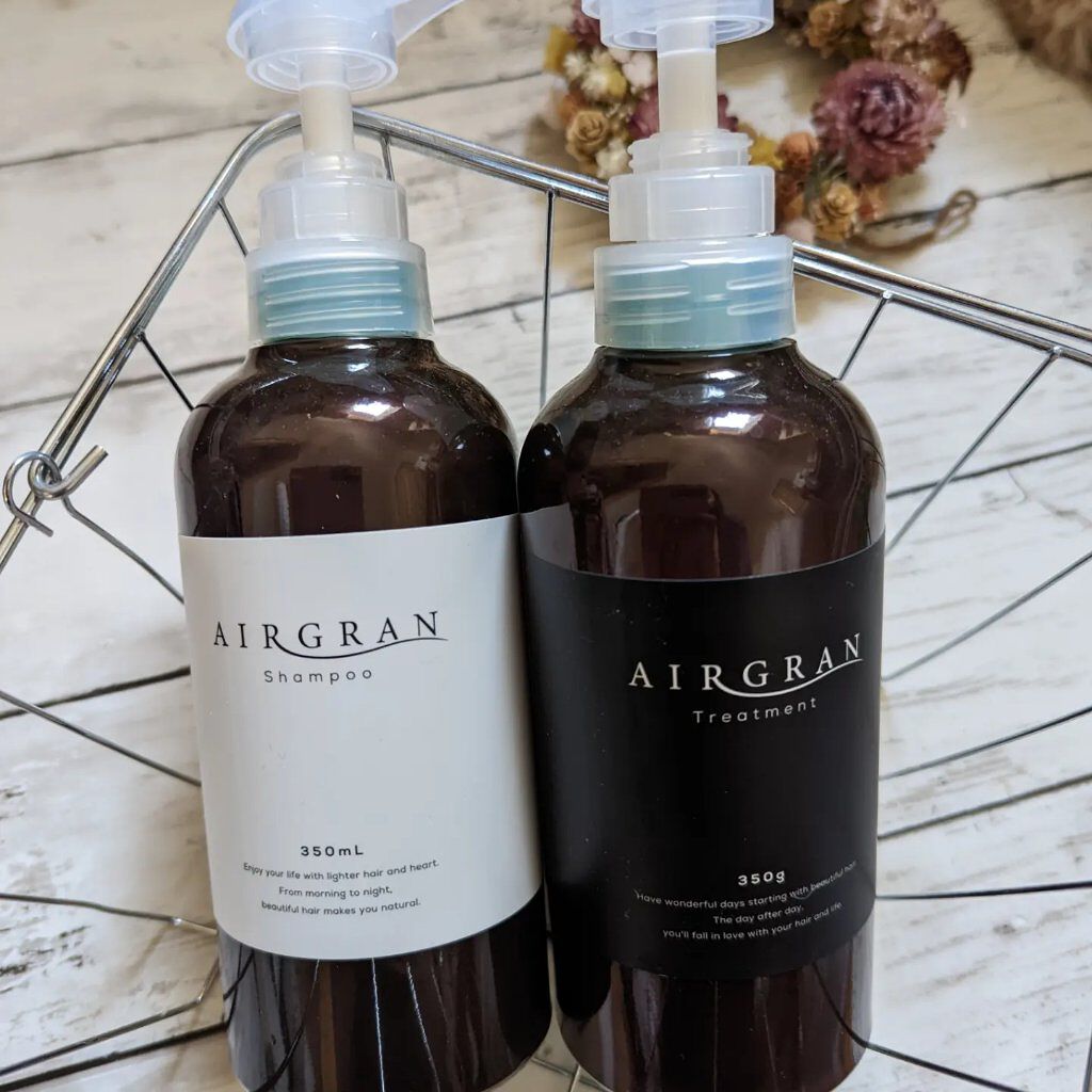 ナチュラルストレートシャンプー＆トリートメント/AIRGRAN/市販シャンプーを使ったクチコミ（3枚目）