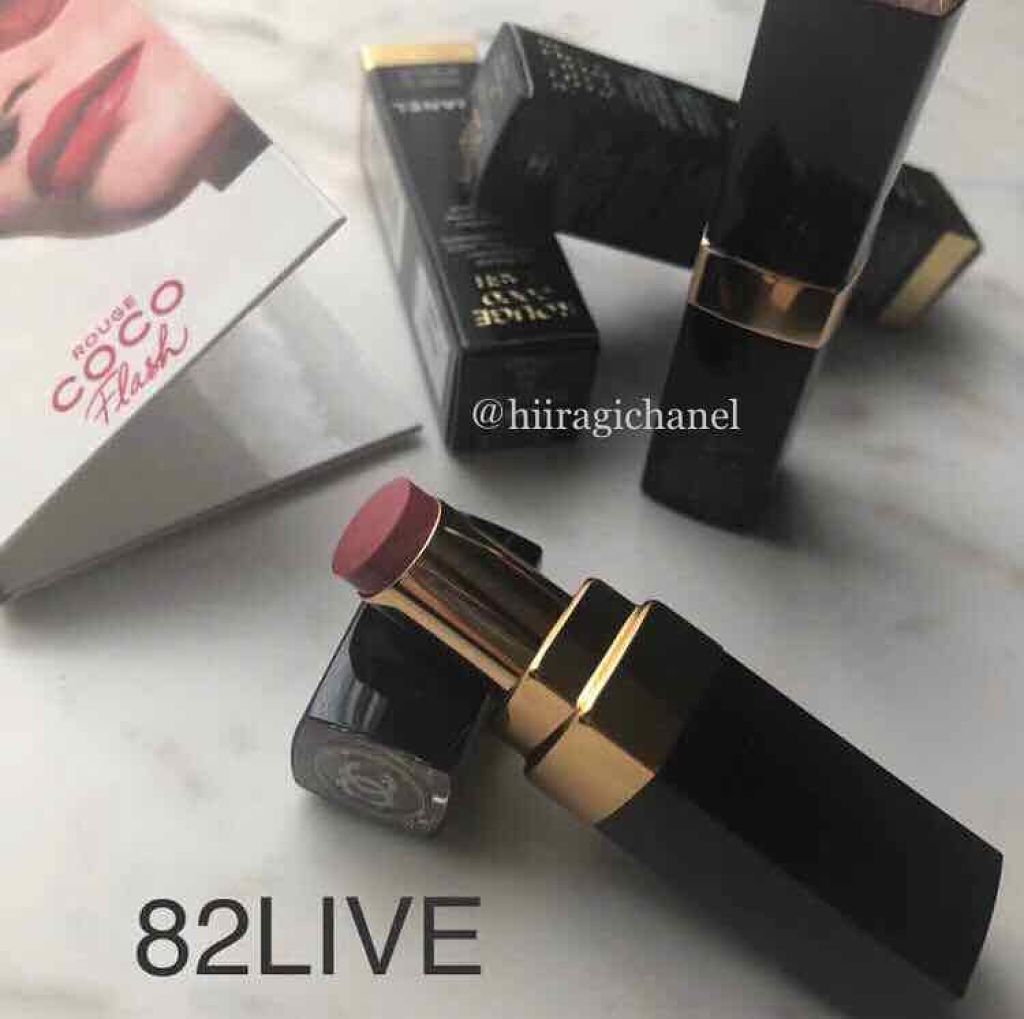 ルージュ ココ フラッシュ/CHANEL/口紅を使ったクチコミ(3枚目)