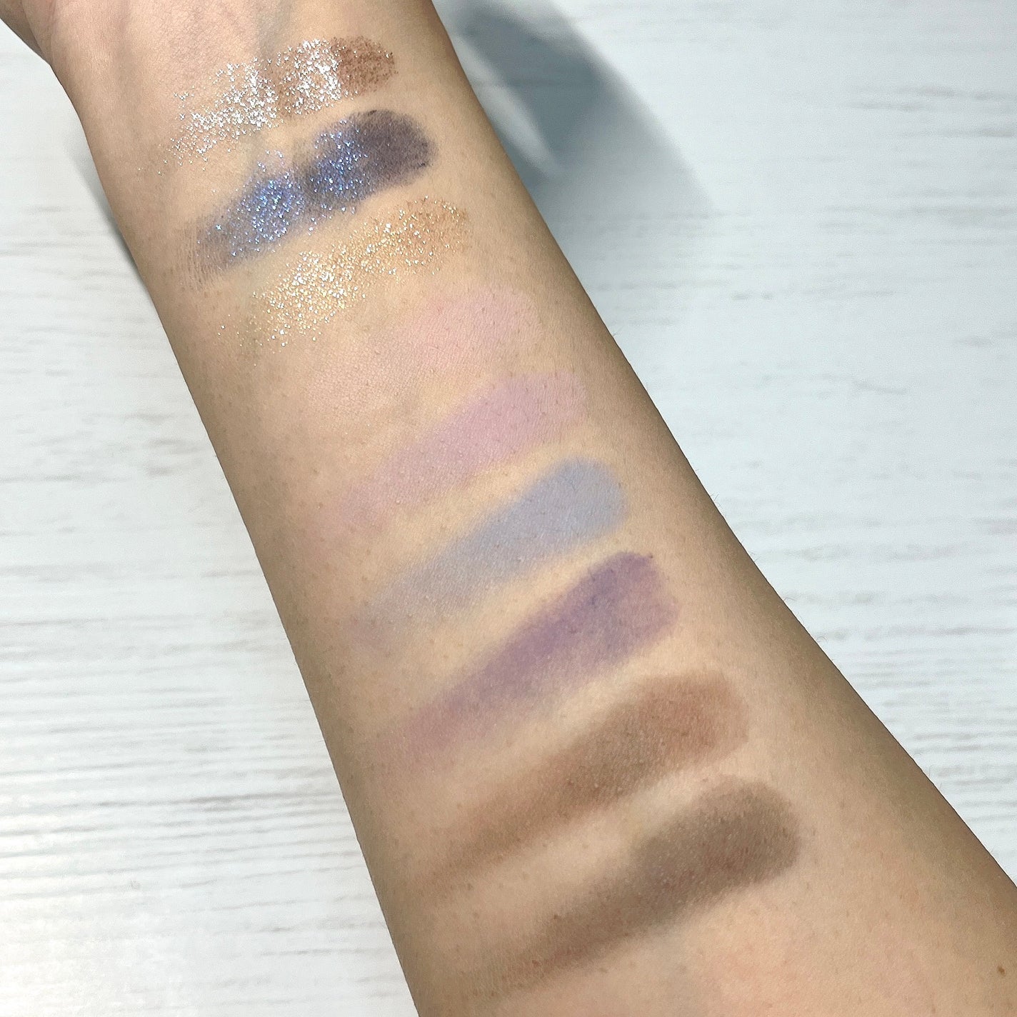 フラワーノーズ リトルエンジェルコレクション 9色アイシャドウパレット/FlowerKnows/アイシャドウパレットを使ったクチコミ(4枚目)