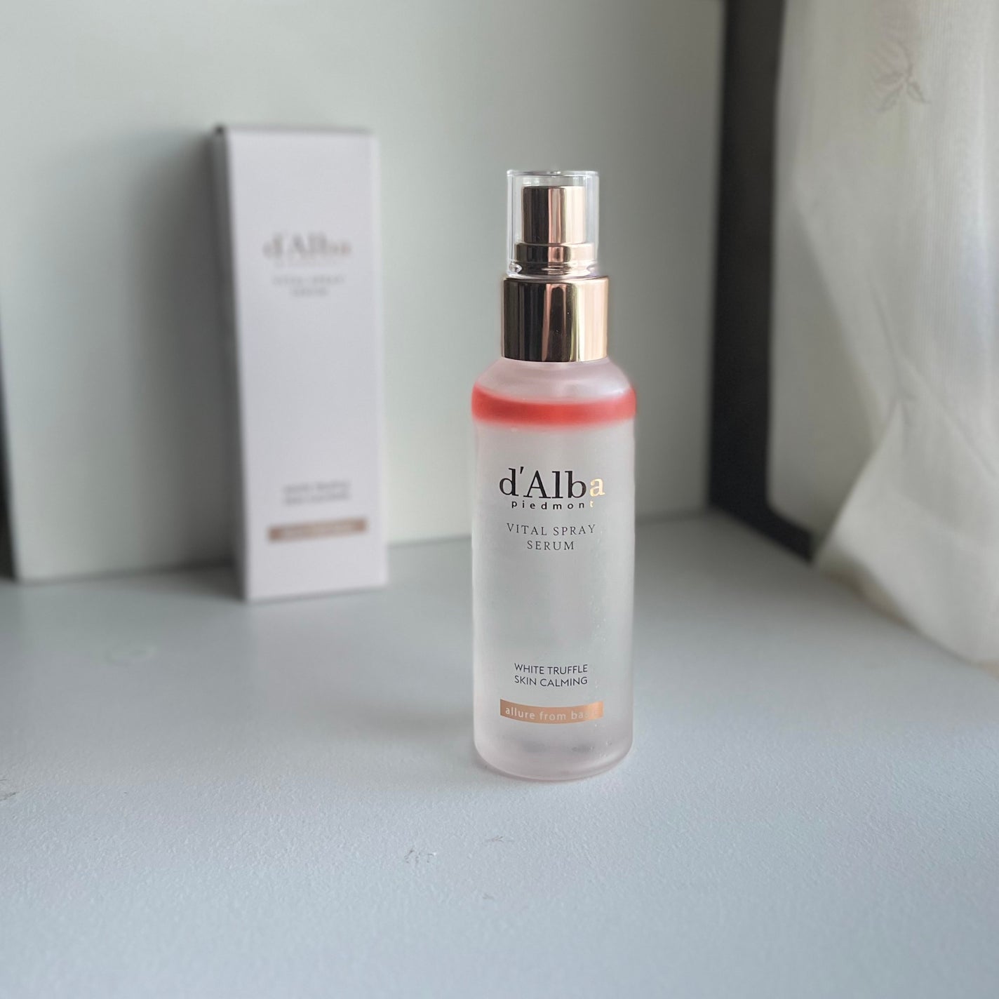 ダルバ ホワイトトリュフバイタルスプレーセラム/ダルバ/ミスト状化粧水を使ったクチコミ(1枚目)