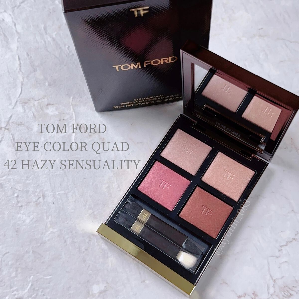 アイ カラー クォード/TOM FORD BEAUTY/アイシャドウパレットを使ったクチコミ(5枚目)