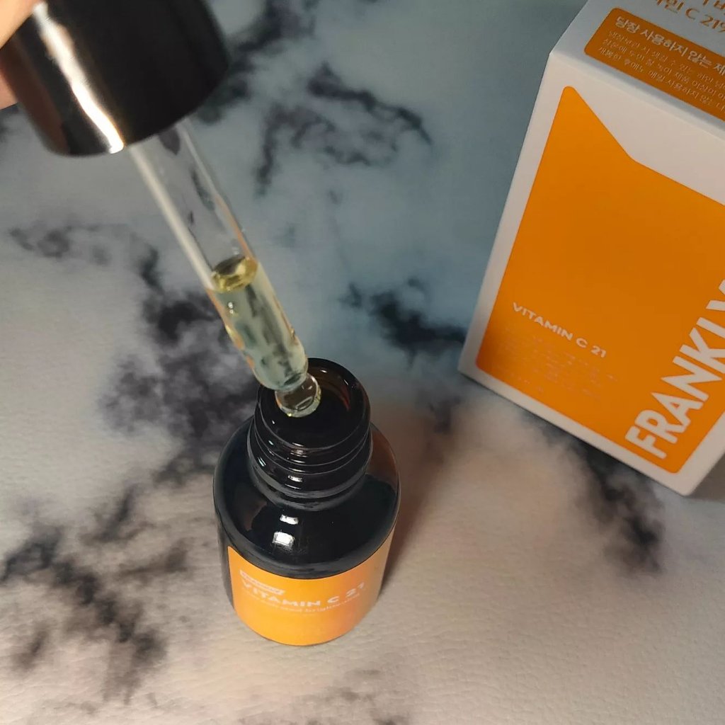 ビタミンC21セラム/Frankly/美容液を使ったクチコミ（3枚目）
