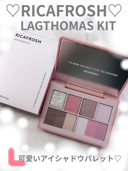 ラグトーマス・キット/RICAFROSH/アイシャドウパレットを使ったクチコミ(1枚目)