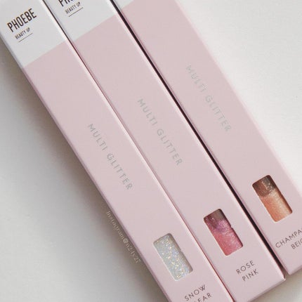 マルチグリッター/PHOEBE BEAUTY UP/グリッターを使ったクチコミ(3枚目)